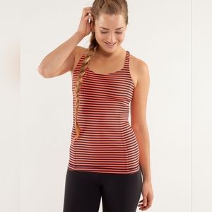 🎆Lululemon Free To Be Tank in Classic Stripe Light Flare Inkwell/Sea Stripe
